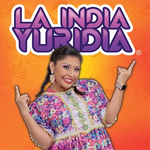 La India Yuridia in St. Petersburg